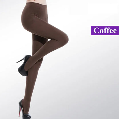 Black Sexy Tights Opaque Pantyhose 120D Seamless Winter Warm Thick Socks