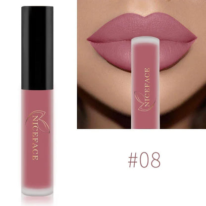 Matte Liquid Lipstick Waterproof Long Lasting Lip Gloss
