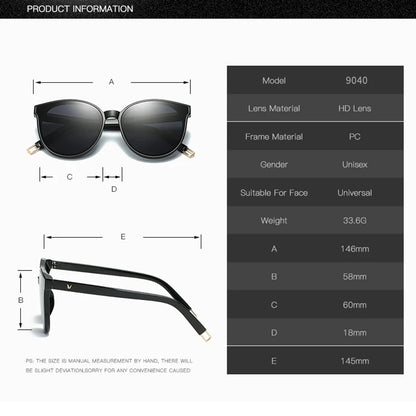 Cat eye Luxury Twin Beam Oversized Sun Glasses