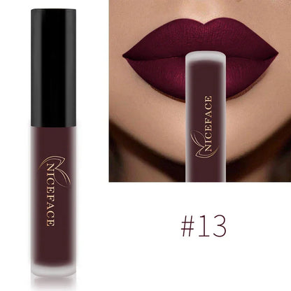 Matte Liquid Lipstick Waterproof Long Lasting Lip Gloss