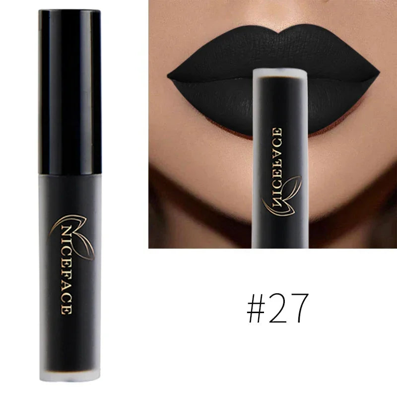 Matte Liquid Lipstick Waterproof Long Lasting Lip Gloss