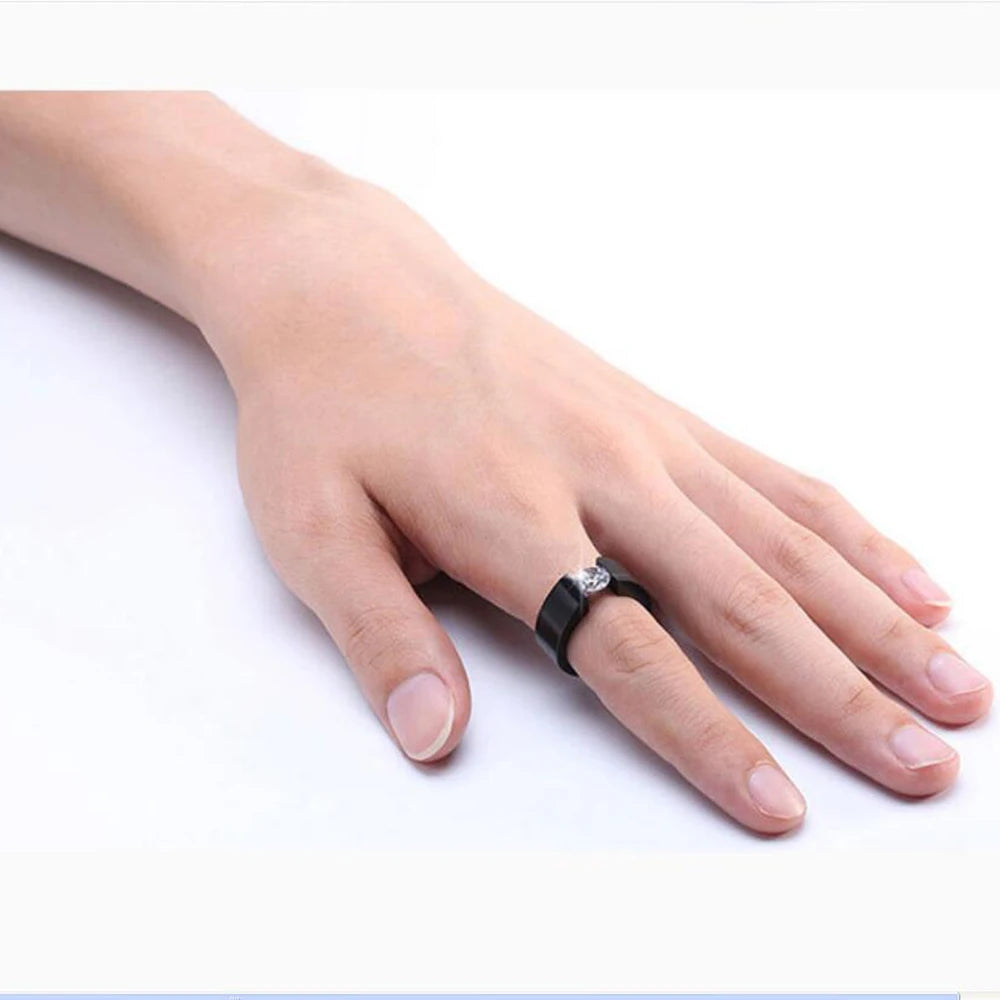 DANA Round Zircon Rings