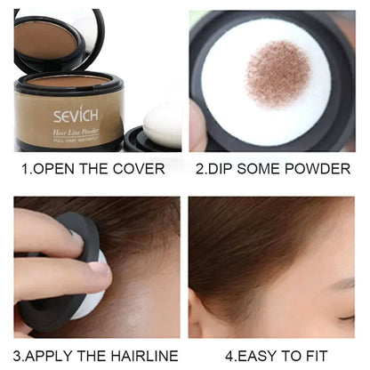Hairline 4g Natural Cover Unisex Hair Powder