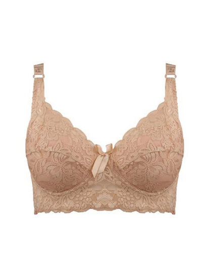 Full cup thin underwear small bra plus size