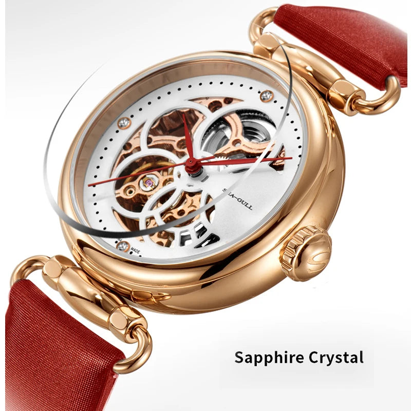 Luxury Dial Hollow Stainless Steel Wristwatch Watches