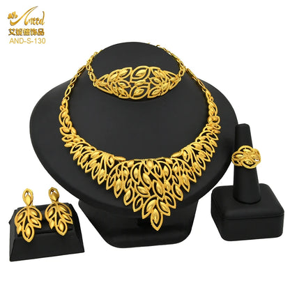 African Jewelry Big Necklace Jewelry Set