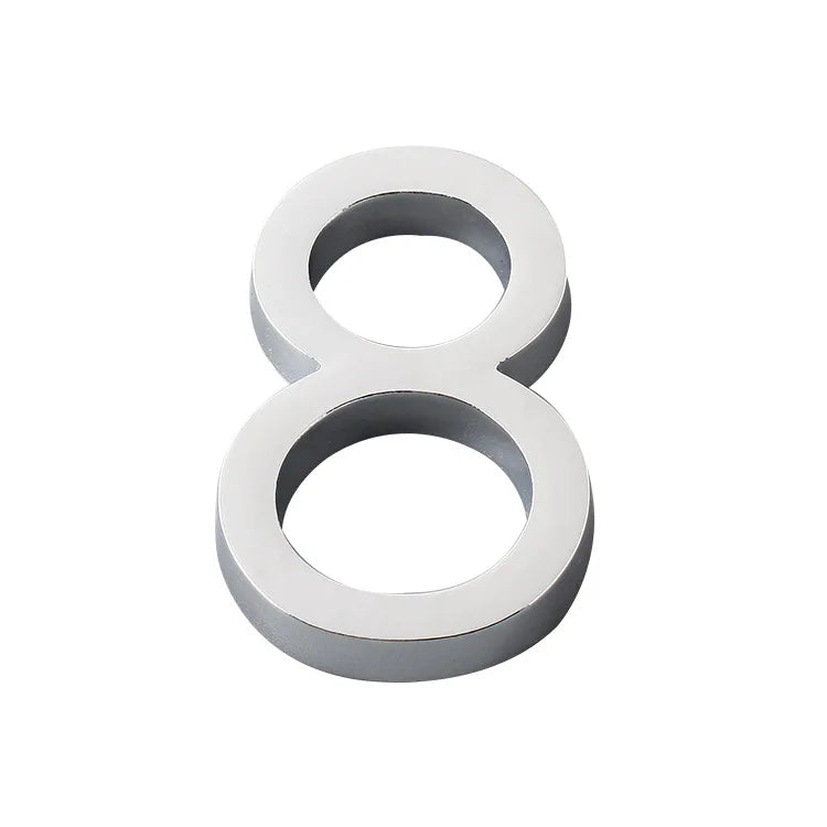 1pc 3D Numeral Door Plaque House Door Label