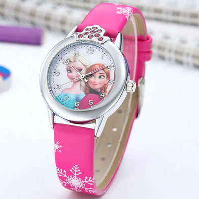 Elsa Princess Cartoon Frozen Watch