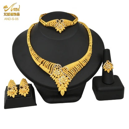 African Jewelry Big Necklace Jewelry Set