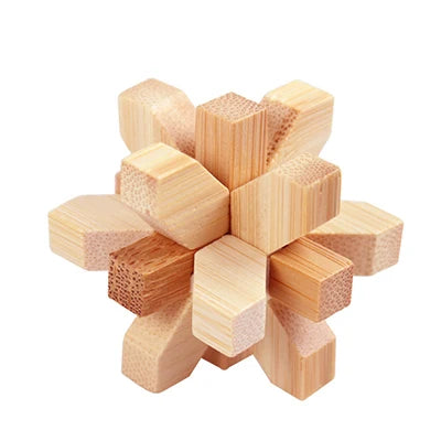 Kong Ming Luban Lock 3D Handmade Toy