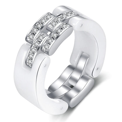DANA Ceramic  Zircon Rings
