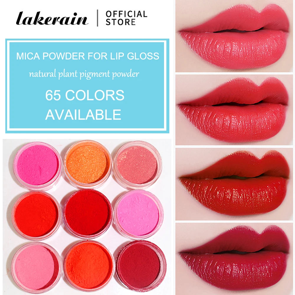 Mica Powder For Lip Gloss DIY Lipstick Pigment Powder