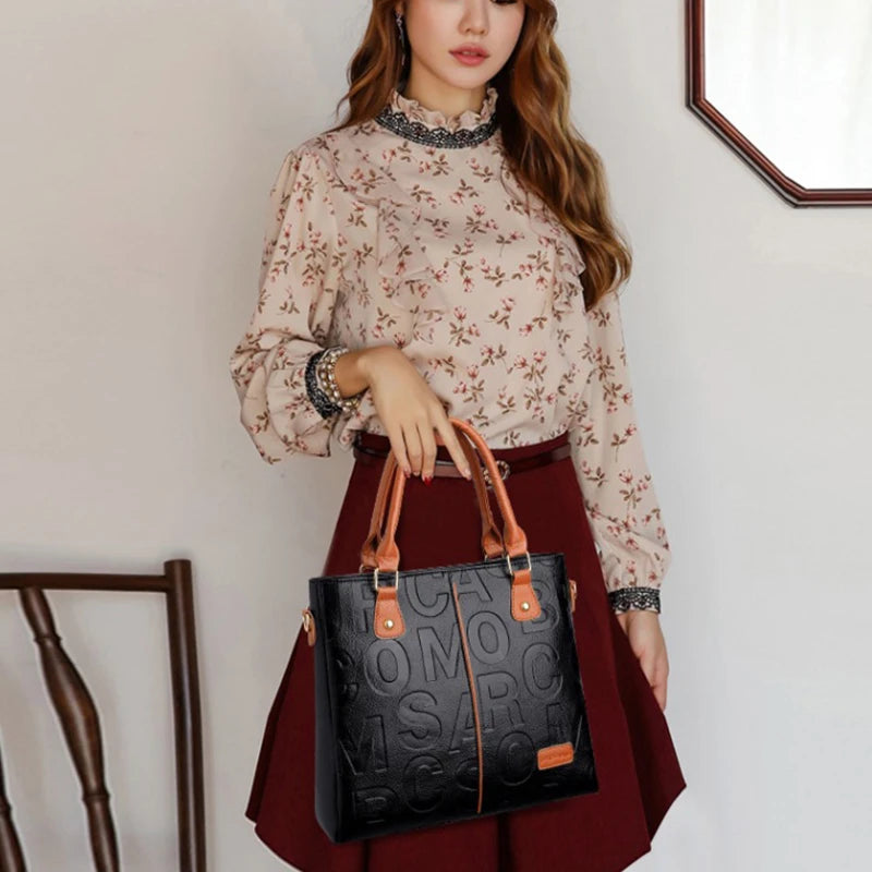 Luxury pu Leather Crossbody Bags for