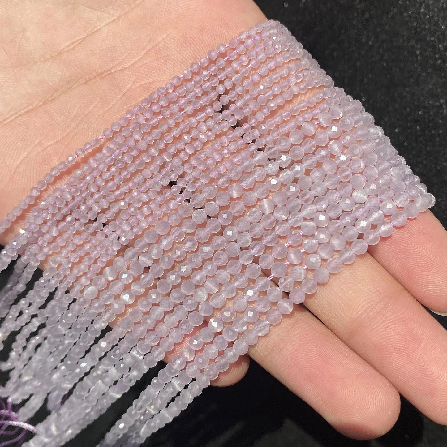 Cat Eye Beads Moon Stone DIY Bracelet