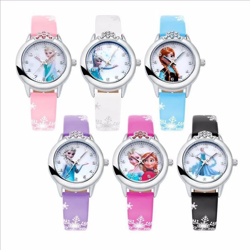 Elsa Princess Cartoon Frozen Watch