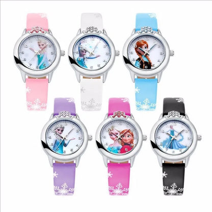 Elsa Princess Cartoon Frozen Watch