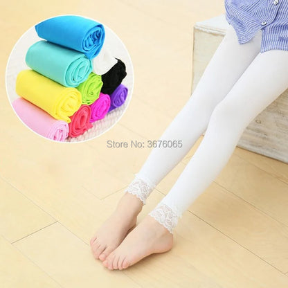 Baby Girls candy color Leggings pants