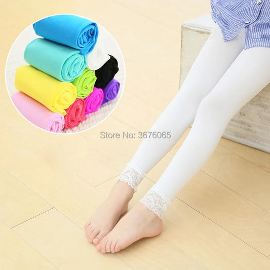 Baby Girls candy color Leggings pants