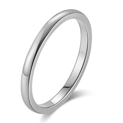 Beads Water Ripple Beaded Stainless Steel Mini Rings