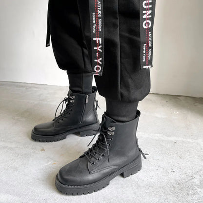 Pantalones deportivos con bolsillos estilo cargo punk