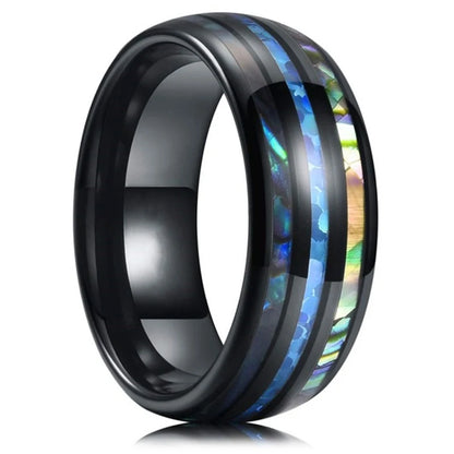 Black Stainless Steel Guitar String Rings