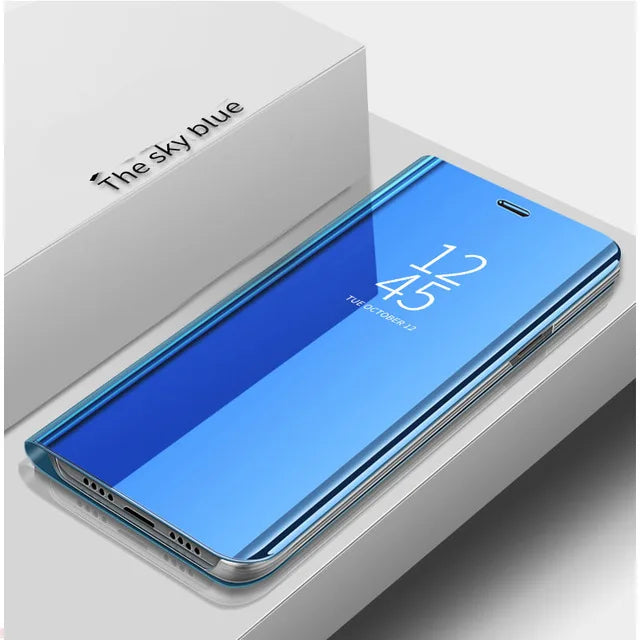 Honor400Lite Case Luxury Smart Mirror Flip Leather Cover