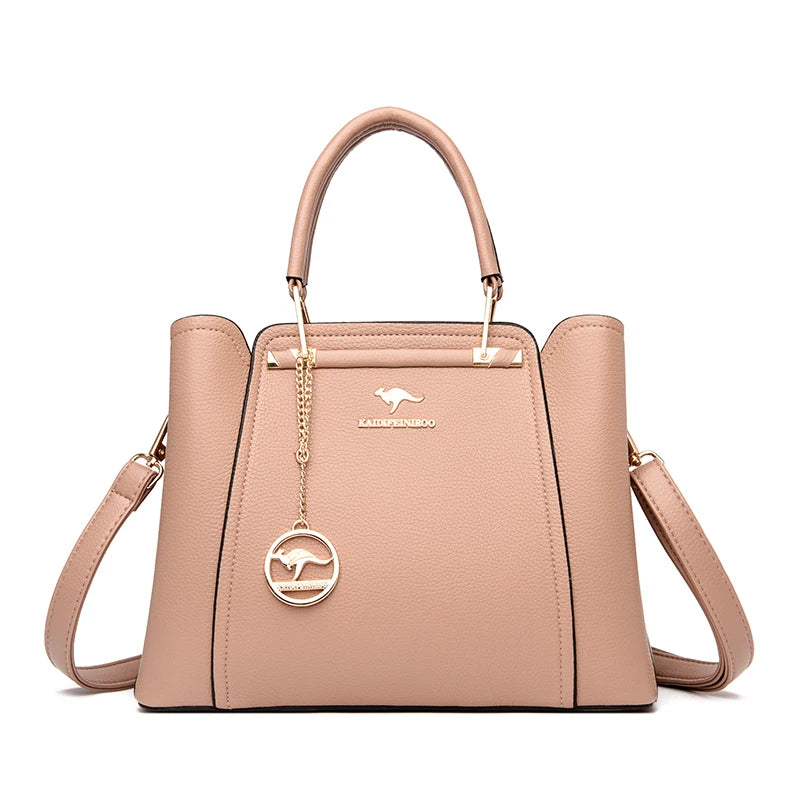 Luxury Soft Leather Shoulder Crossbody Bag