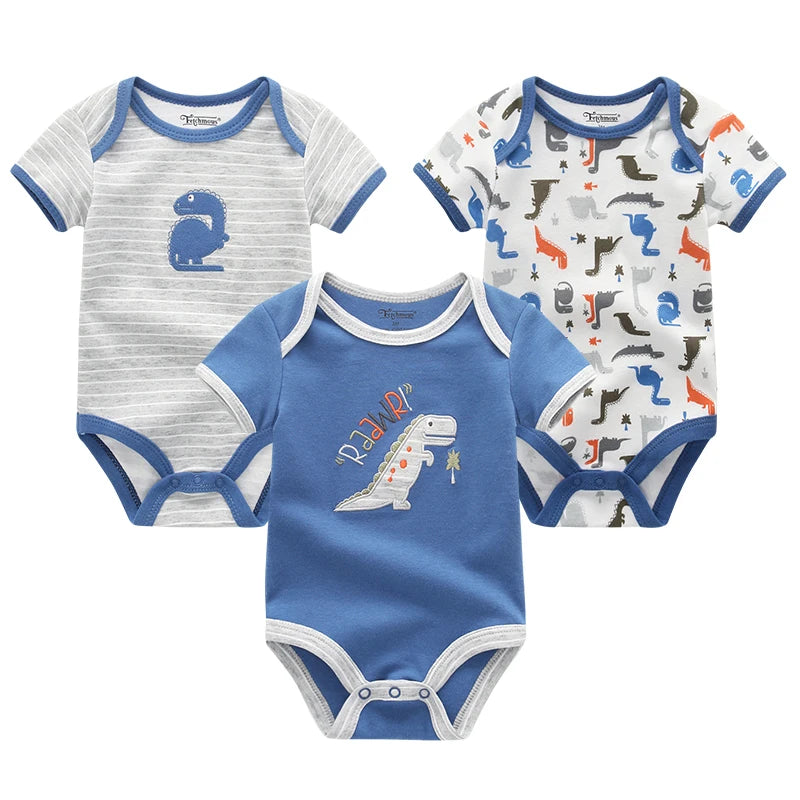 Baby Jumpsuits 3 Pieces Newborn Toddler Set