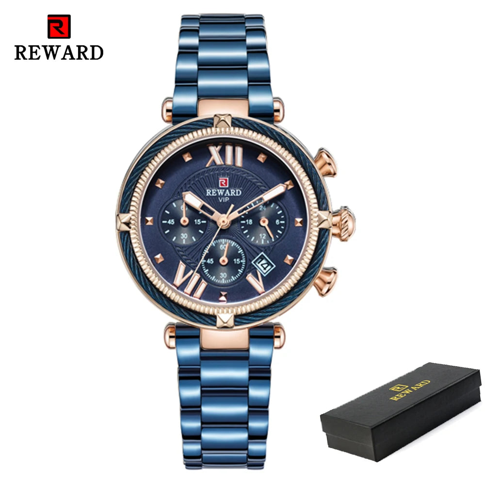 Chronograph Luxury Casual Waterproof Watches