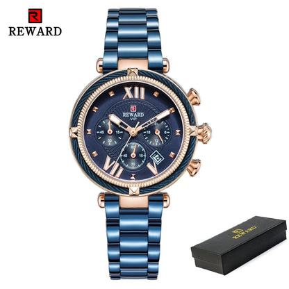 Chronograph Luxury Casual Waterproof Watches