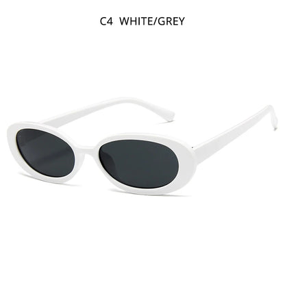 Classic Oval Cow Color Small Sunglasses