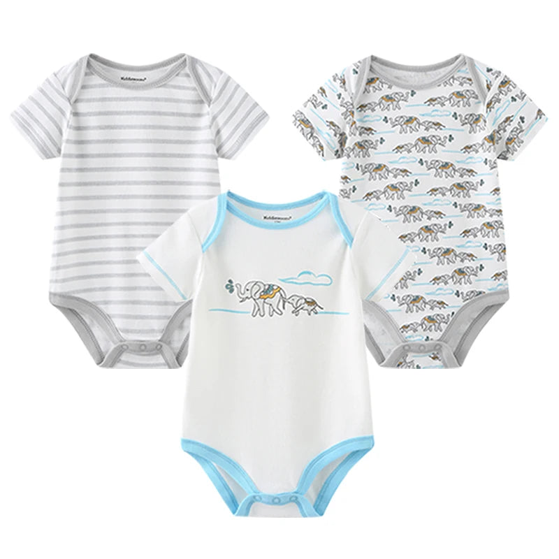 Baby Jumpsuits 3 Pieces Newborn Toddler Set