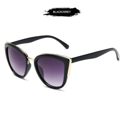 Vintage Anti-glare Cat Eye Sun Glasses