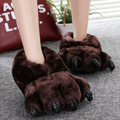 Paw Designer Funny Animal Claw Home Furry Warm Slippers