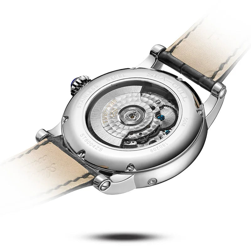 Automatic Tourbillon Mechanical Multifunctional Sapphire Calendar Luxury Watch