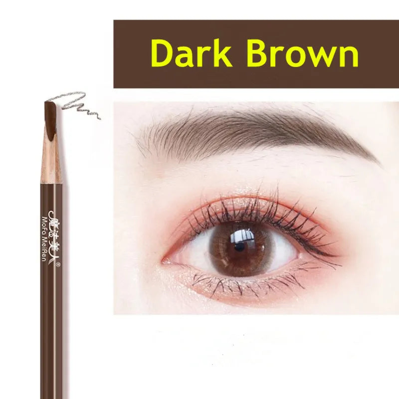 Hard Eyebrow Pencil Long-lasting Square Core Eyebrow Pencil Definer