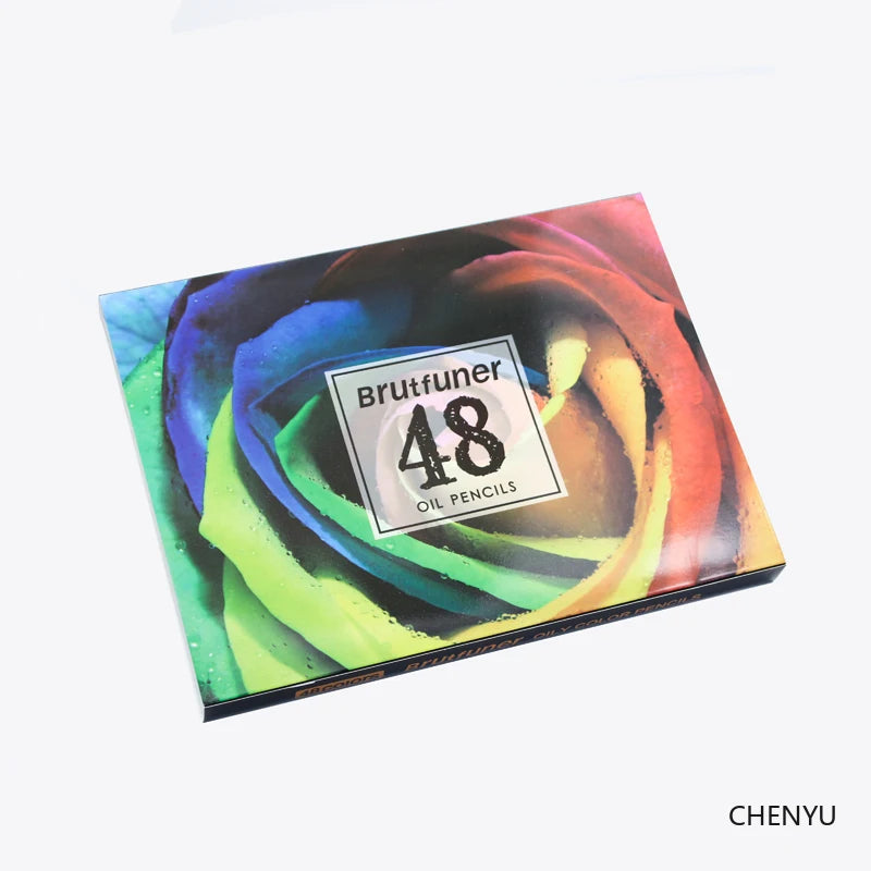 48/72/120/150/160/180Colors Pencils Professional Oil Wood