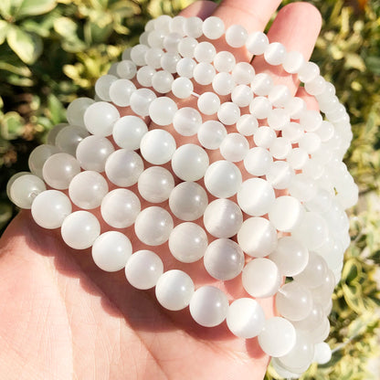 Cat Eye Beads Moon Stone DIY Bracelet