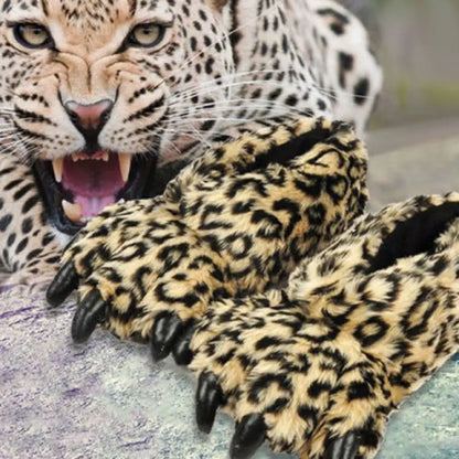 Paw Designer Funny Animal Claw Home Furry Warm Slippers