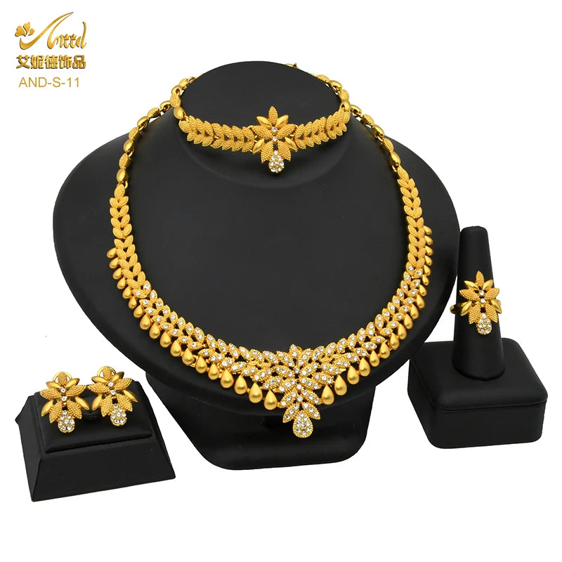 African Jewelry Big Necklace Jewelry Set