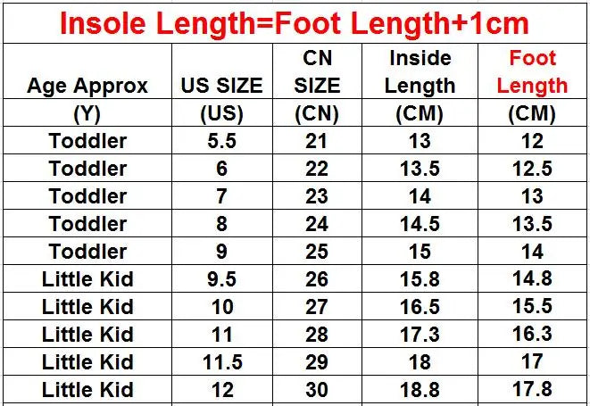 Boys Girls Leather Waterproof Non-slip  Boots