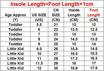 Boys Girls Leather Waterproof Non-slip  Boots
