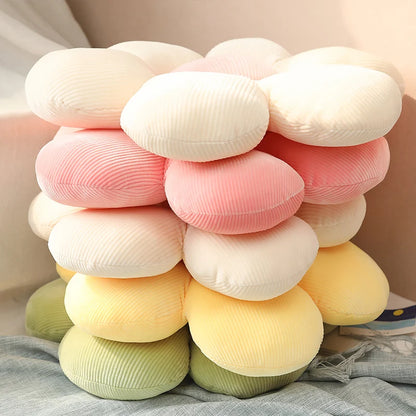35/45cm Stuffed Six Petal Flower Cushion Seat Pillow