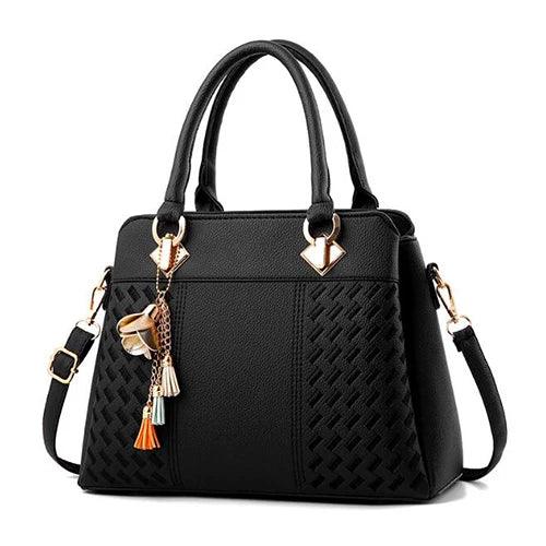 Tassel PU Leather Crossbody Bag S