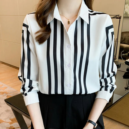 Long Sleeve Shirts Tops Blusas