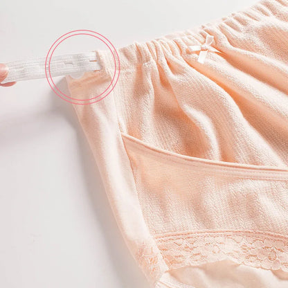 Plus Size Cotton Pregnant Shorts High Waist Pregnancy
