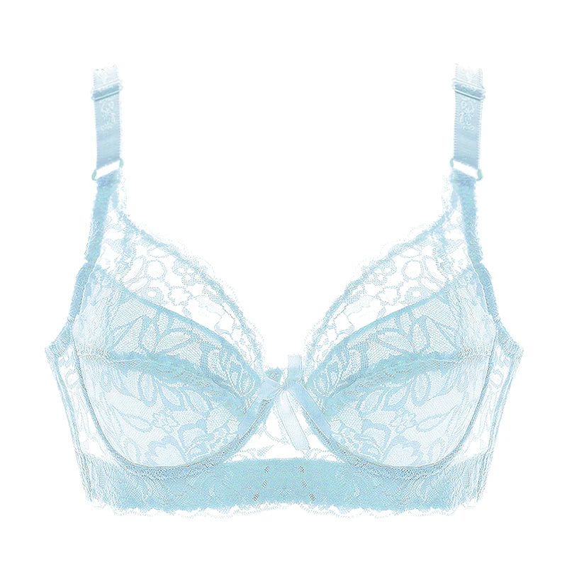 Full cup thin underwear small bra plus size