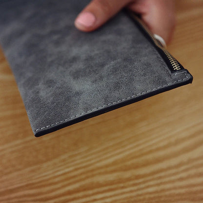 Wallet Long Money Coin Purse Leather Thin Card Holder Wallets