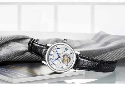 Automatic Tourbillon Mechanical Multifunctional Sapphire Calendar Luxury Watch