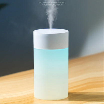 USB Ultrasonic Air Humidifier LED Lamp Mini Essential Oil